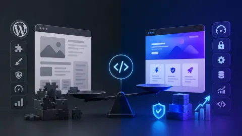 WordPress vs desarrollo web a medida: ventajas, diferencias y limitaciones